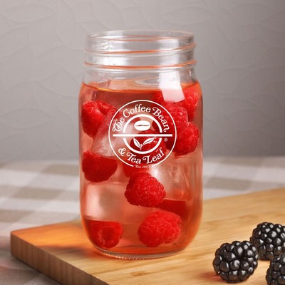 16 Oz. Mankato Mason Jar Drinking Glass